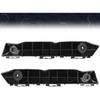 PIT66 Front Bumper Bracket Compatible With 2015-2017 Toyota Camry 2Pcs Left Driver And Right Passenger Side