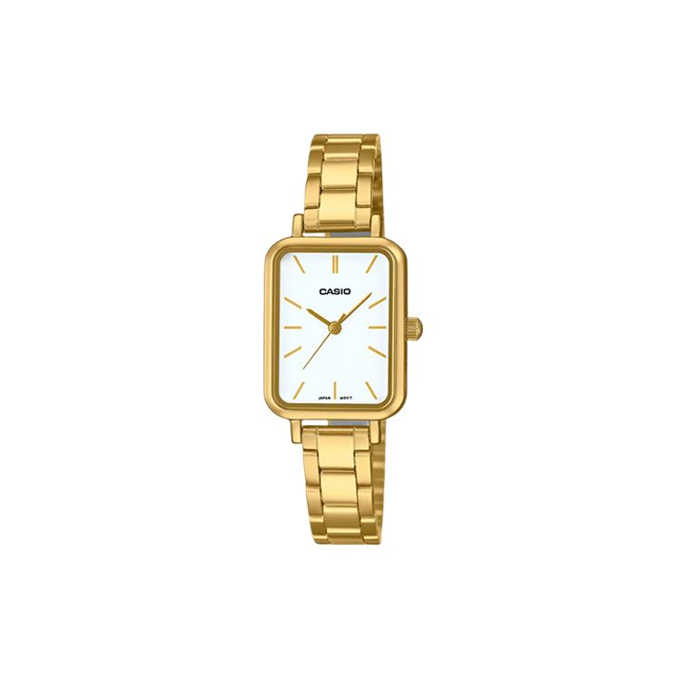 

Casio Standard Series Quartz Movement Stainless Steel Strap Watch White Dial Women Watches LTP-V009G-7E White Dial