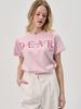 SORRY, TOO MUCH LOVE Dear Me Short Sleeve T-Shirt_Pink
