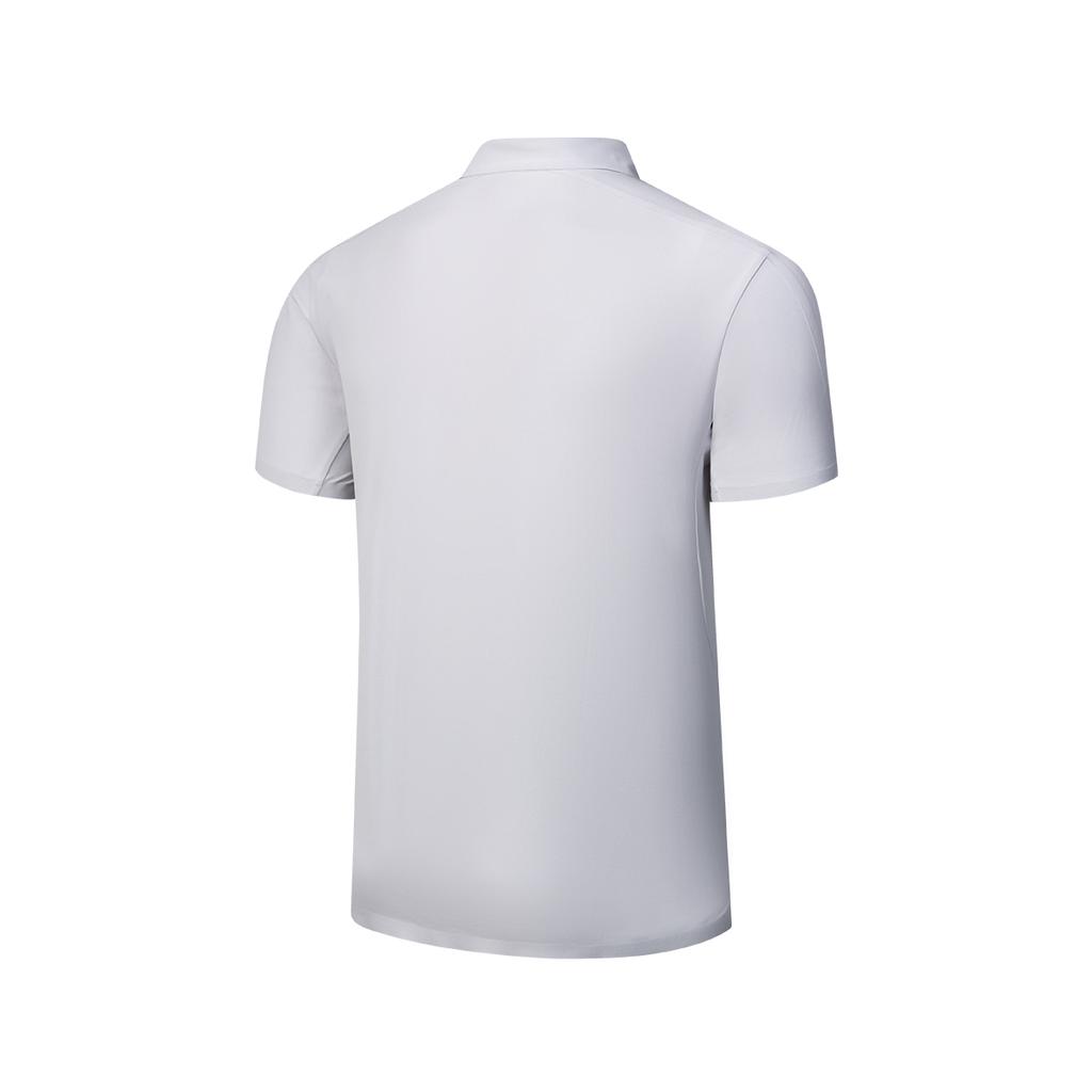 SAUCONY Urban Lifestyle Series Pullover Comfortable Fashion Short Sleeve Polo Shirt Men Tops Advanced-Gray SA2259SP01C-GR065