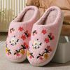 Cotton Slippers, Men's and Women's, Couple's Styles, Warm Shoes, Indoor, Suede, Non Slip Shoes