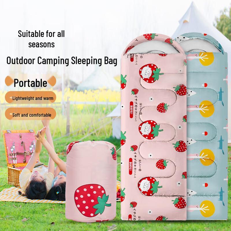 Adult Travel & Camping Envelope Sleeping Bag