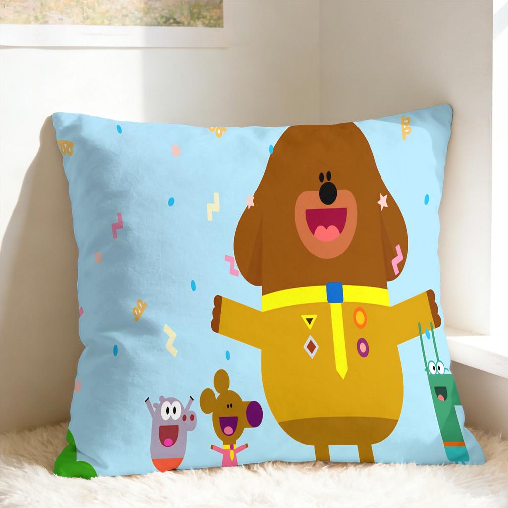 Pillow Case Hey-D-Duggees Soft Pillow Cover For Sofa Bedroom Home Decor Kawaii Pillowcases