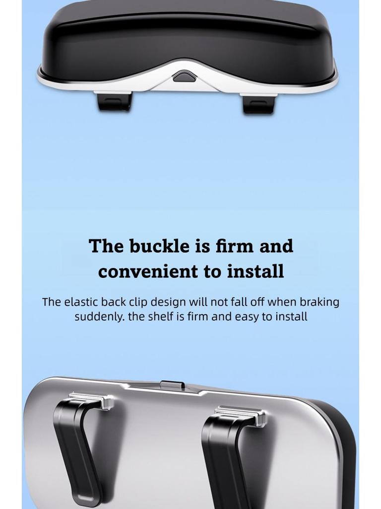 Car Sun Visor Eyeglasses Case & Card Holder