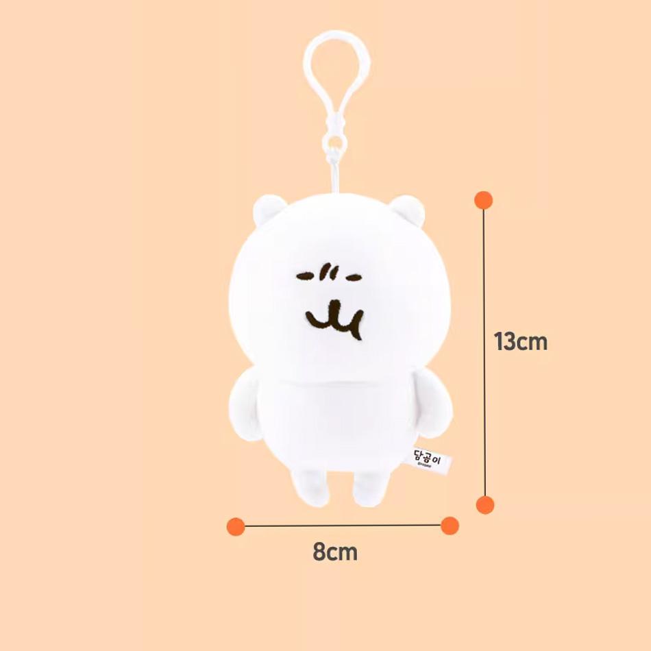 13cm Simulation Bear Doll Stuffed Plush Toy Handmade Doll Cartoon Anime Cute Pillow Fun Children's Birthday Gift Doll