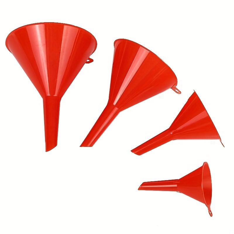 Multi-size Funnel Has A Wide Range of Applications, Commonly Used for Car Refueling, Workshop and Household Use, Lightweight and Durable
