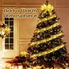 Lhyxuuk Christmas Ribbon Lights, 5M (50 LEDs)  10M (100 LEDs), Christmas Tree Ornaments, Romantic Christmas Decorations, Perfect for Weddings,