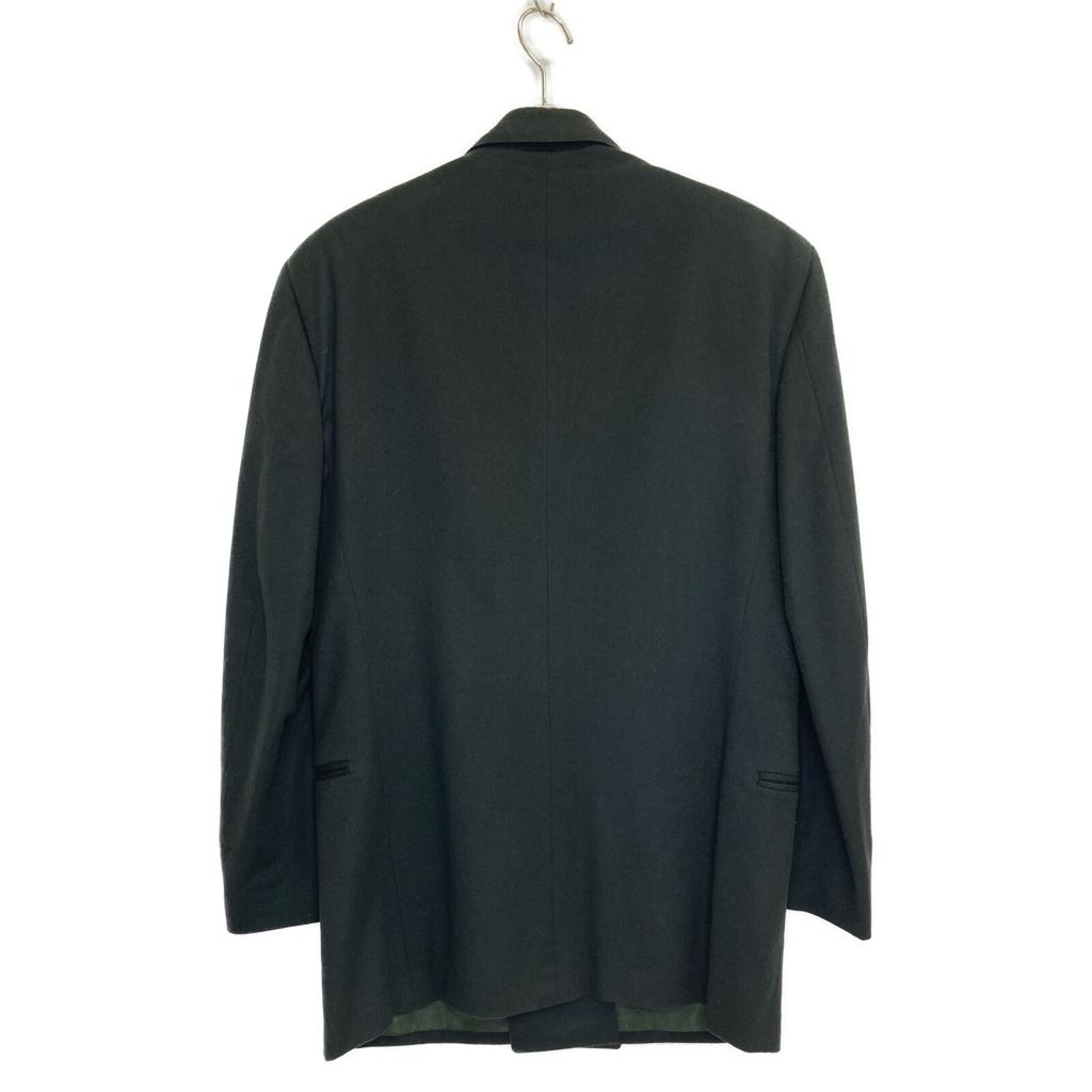 Gianfranco Ferre Black gold button wool double breasted peaked lapel jacket Jacket 48 greenUsed