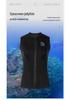 Top de neopreno sin mangas con forro polar de 3 mm unisex para natación en aguas frías, surf y snorkel.