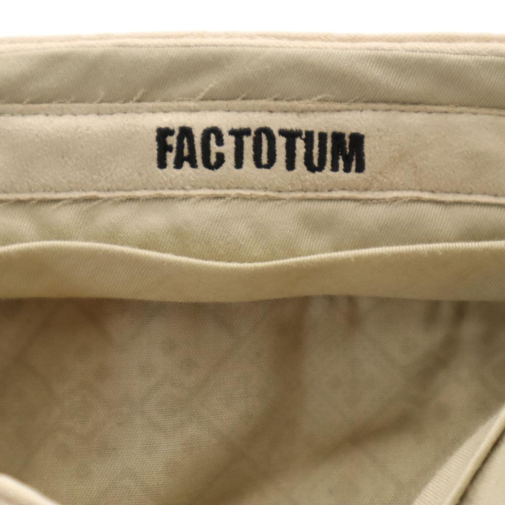 FACTOTUM Made In Japan Cropped Pants 44 Beige Men's Used
