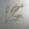 6pcs Simulation Plants Plastic 5-Forks Freesia Branch Hotel Decorative Artificial Winter Jasmine Green Plant Hall Decoration