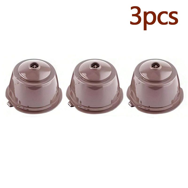 1/3/5/10pcs Reusable Coffee Capsules Filter Cup Dispenser for Nescafe Dolce Gusto Refillable Coffee Capsules Pod Compatible Kit