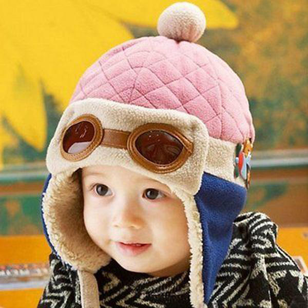 Winter Baby Earflap Toddler Girl Boy 