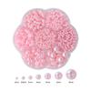 2000Pcs/Box Faux Pearl Nail Art Decoration Half Round Beads Nail Diy Jewelry Different Sizes Nail Charms Nail Art Supplies