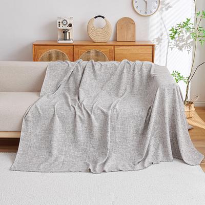 Sofa Handtuchbezug Sofakissen, Universell für alle Jahreszeiten, Hochwertiger neuer Stil, Bambusleinen Vollbezug, Universelle Überwurfdecke