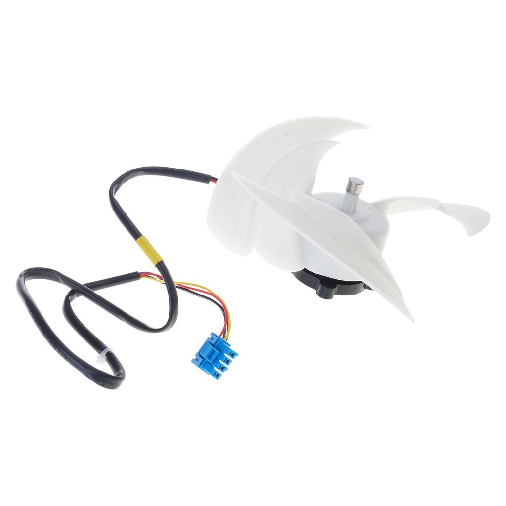 Refrigerator Evaporator Fan Motor Assembly Replacement for EAU65058501 EAU63103301 EAU63103302 EAU64843805 12V 4Pin