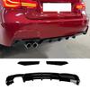 For BMW 3 Series F30 F31 M Sport 2012-2018 Car Style Rear Diffuser Bumper Lip Spoiler Splitter Exterior Body Kit Parts