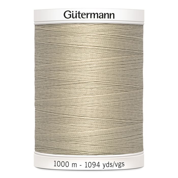 Set of 5 Spools Polyester Thread 1000m Gutermann Ref 701939 - Att 722 - Os