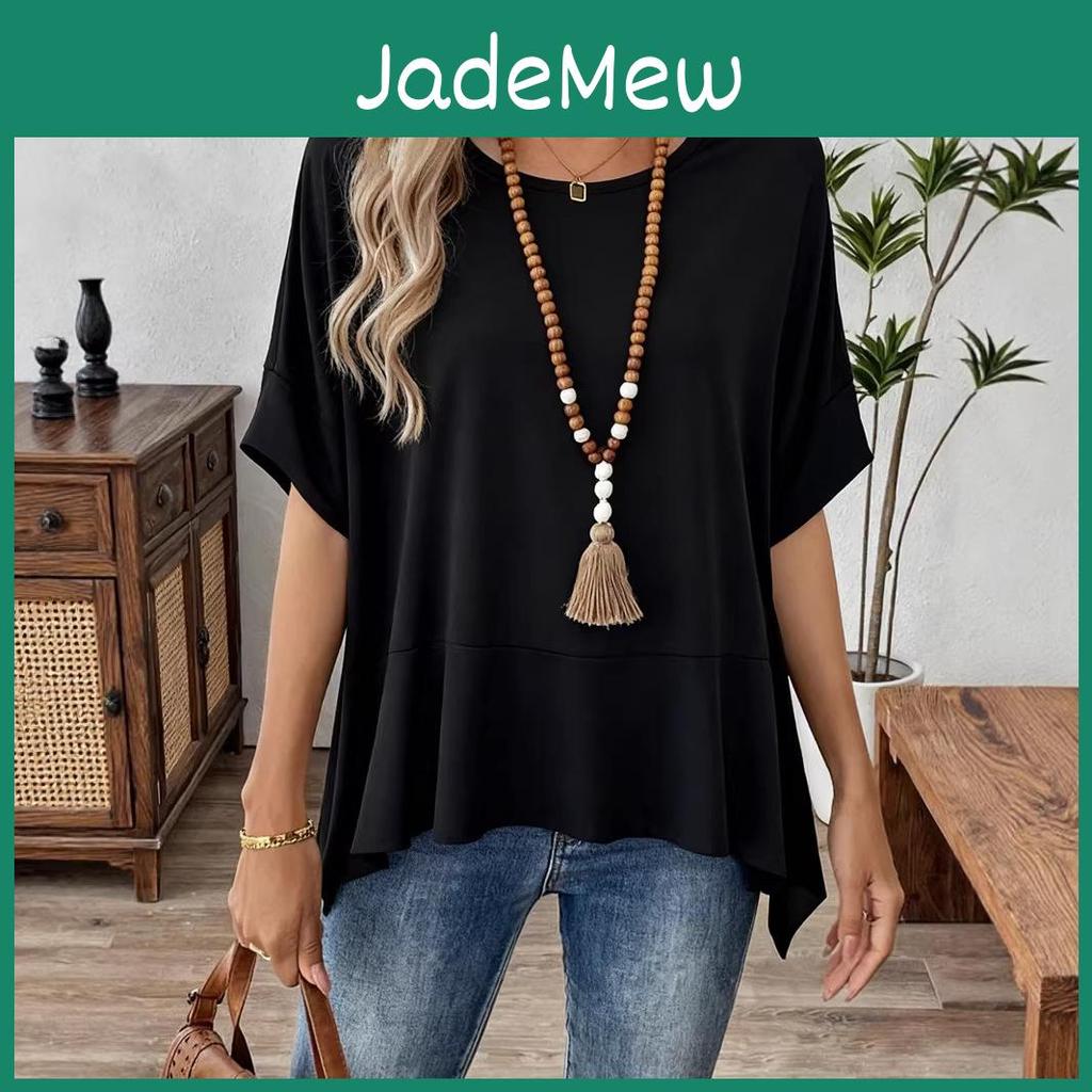 Street Style T Shirt For Women With Pastiche Fabric And Casual Fit For Daily Wear