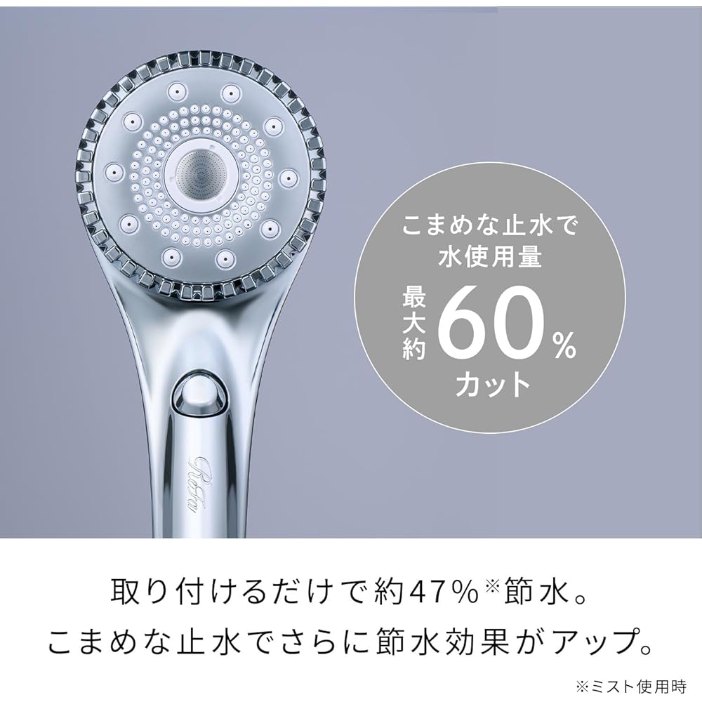 ReFa FINE BUBBLE DIA 90 Silver Facial Cleansing Device with Fine Bubble Technology and Compact Design