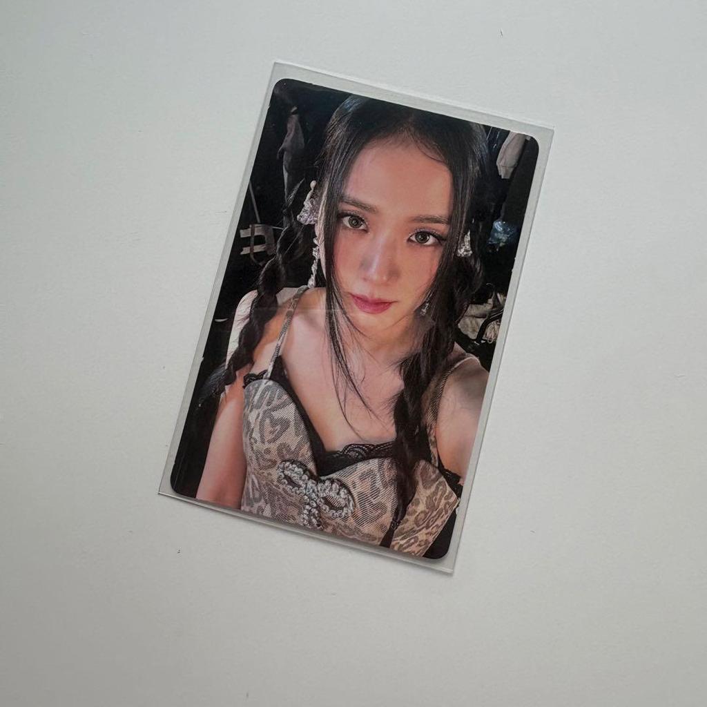 Used Blackpink Born Pink LP Jisoo Photocard