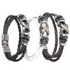 Hand Rope MultiLayer Knit Bracelet Handmade Fashionable Leather Couple Wristband