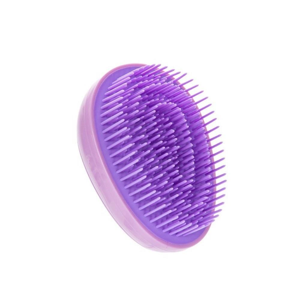 Mini Detangling Hair Brush Oval Scalp Massage Comb Portable Egg Round Hairbrush  Travel