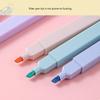 School Set Pencil Case Highlighter Pen Eraser Gel Pen School Accessories Set for Classroom and Office Use