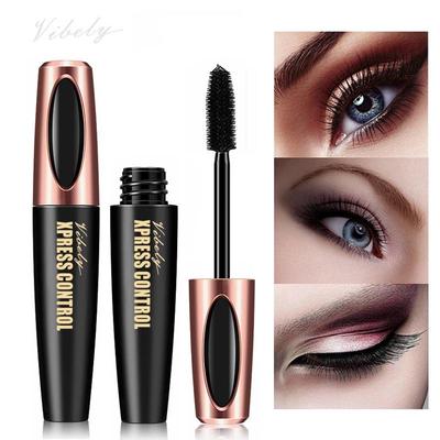 Mascara 4D Vibely: A prueba de manchas, Alargador, Rellenador, Rizador, Larga duración