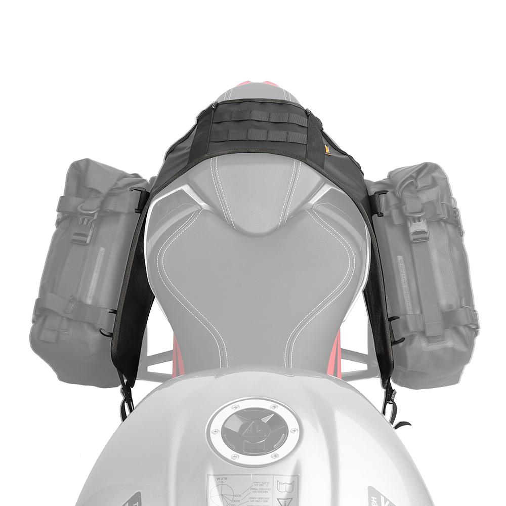 Motorcycle Rearseat Side Bag Base Portable Motor Accessory Universal Motorcross Rear Side Bag Base