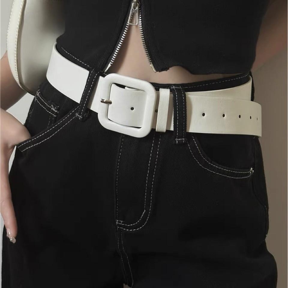 Manufacturer wide belt women's fashion versatile decorative belt with skirt jacket sweater thin belt Korean version