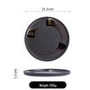 Donzhu Retro Ceramic Flat Dinner Plate