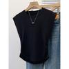 Stylish Flying Sleeve T-Shirt Summer New Arrival Women's Clothing French Chic Short Sleeve T-shirt Super Popular Waistcoat Half Sleeve Basic Style