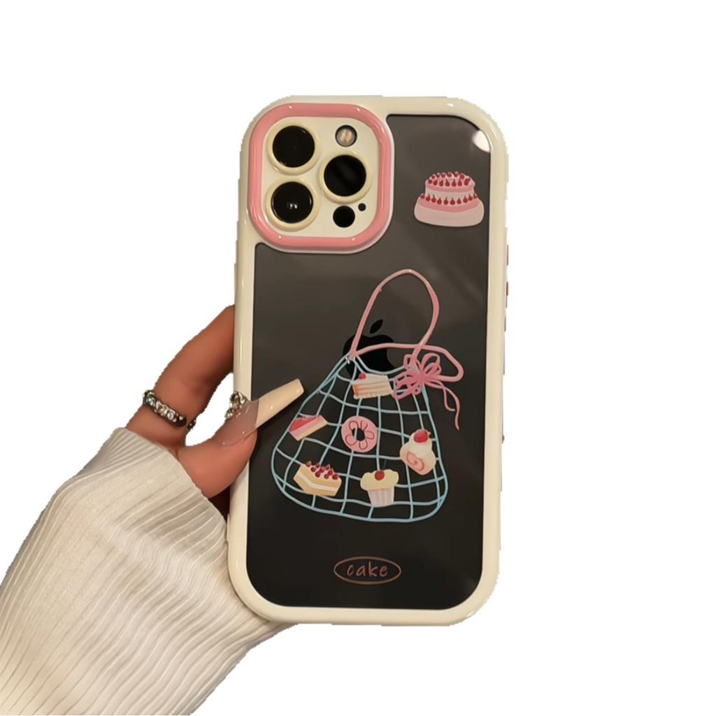 Dessert Bag for Apple 16 Promax Cream Cartoon Phone Case for IPhone 15 Anti-fall 13 Creative 12 Advanced