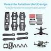 Carbon Fiber Drones Frame Rack For Easy Assembly High Strength Design QAV250 Drones Frame Stable Flight Performances