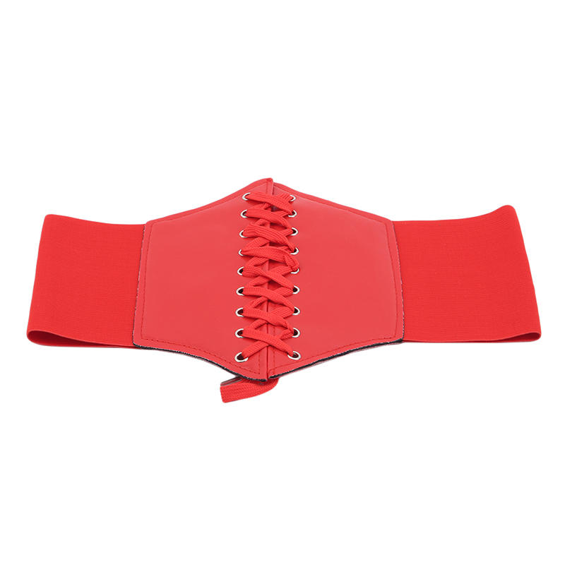 Ladies' Shaping Strap Court Style Body Wide Waist Seal Slimming Effect Corset Belt Fashion Lace-up Slimming Vintage Waist Seal