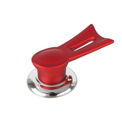 Vertical Pot Lid Handle with Removable Bakelite Design and Stainless Steel Base Providing Rugged Support and Easy Installation