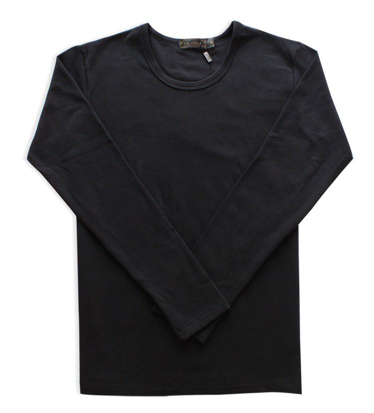 Men's Medium Thickness Lycra Cotton Slim Fit Long Sleeve Base Layer Shirt