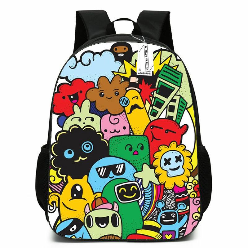 Garten Of Banban Garden Cartoon Anime School Bag Children'S Backpack Backpack