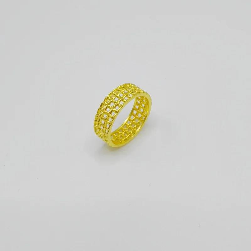 

2024 Новый Нишевый Дизайн, Легкая Роскошь и Простой Ретро Панк Плетёное Ажурное Кольцо для Женщин 7