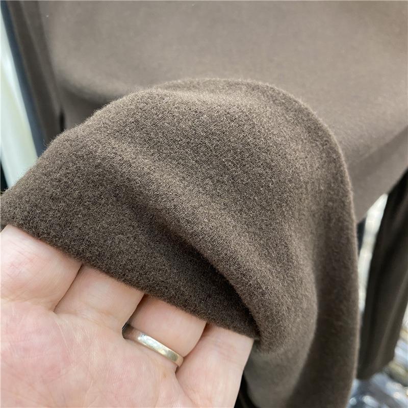 Autumn Half High Collar Slim Fit Plush Base Casual T-shirt Women Winter Long Sleeve Solid Velvet Women's T Shirt Elegant Retro Warm Lady Tee Top 25573