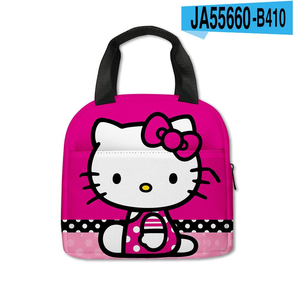Милая Hello Kitty Сумка для пикника Hello Kitty Ученик начальной школы Ручной пакет со льдом Детская сумка для обеда lunch bag