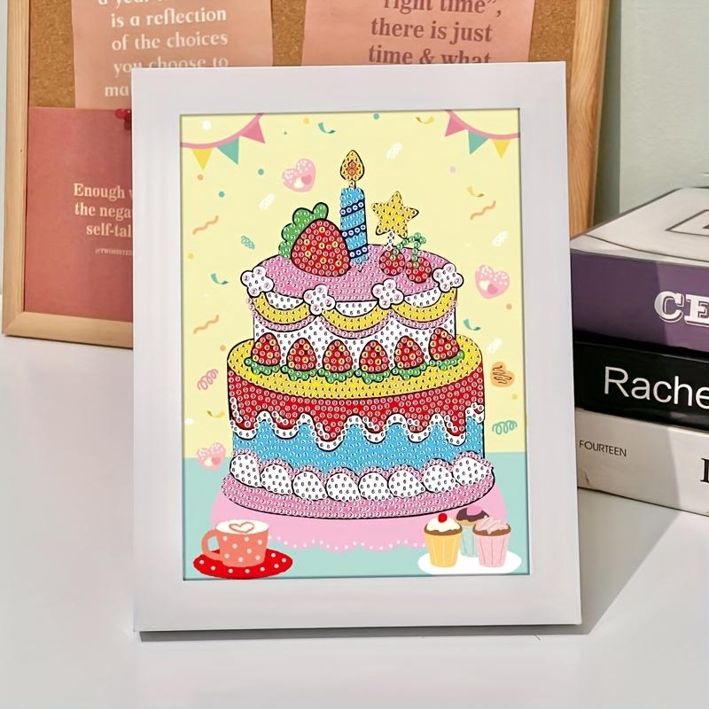 1set Parent-child Interaction DIY Cartoon Full Diamond Handmade Educational Crystal Paste Diamond Painting