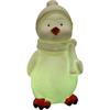 12.5 cm LED Illuminated Penguin with Color-Changing Light