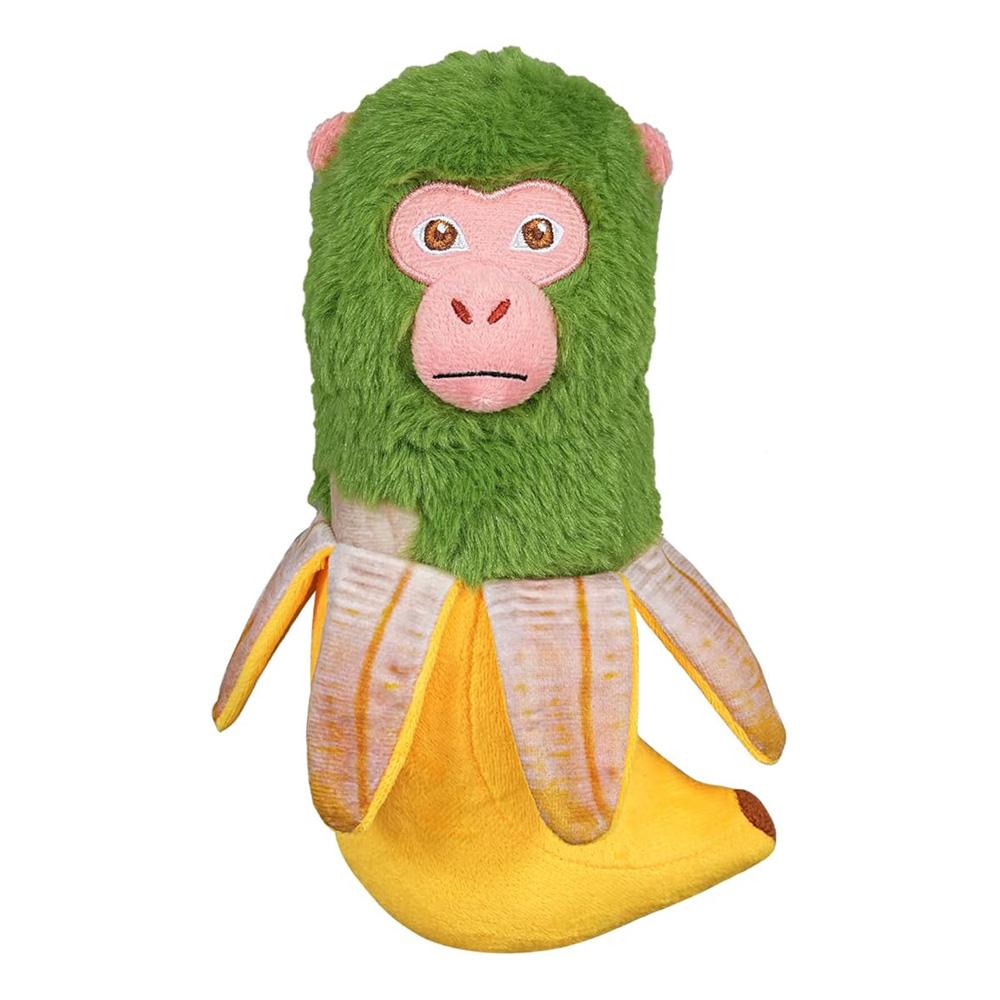 

Non-Toxic Unique Banana Monkey Plush Toy Stuffed Animal For Kids & Pets - Soft Cuddly Interactive Dog/Cat Chew Toy 11cm-30cm