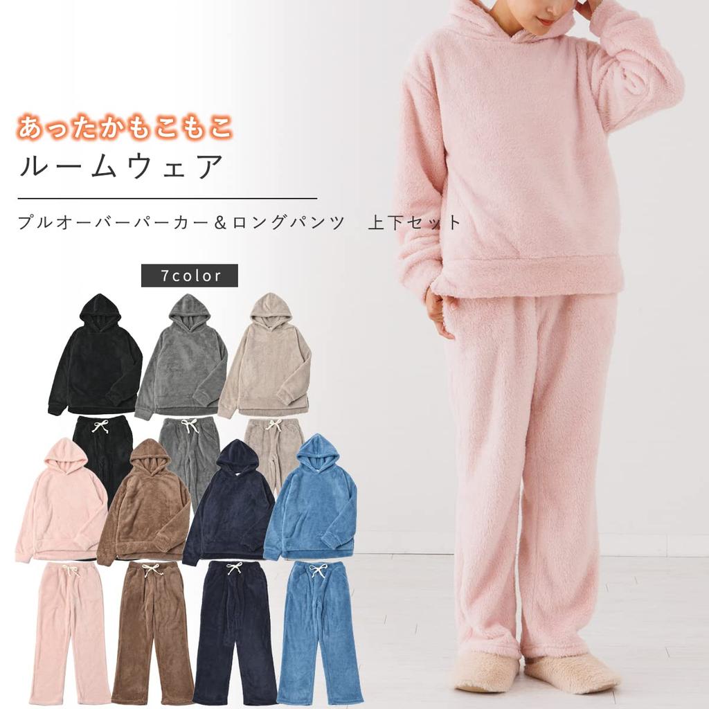 Aunii Lammskinn och Varm Loungewear Långärmad och Enkel och Plusstorlekar Topp och 8359 Dam Höst/Vinter Pyjamas, Huvtröja, Topp, Byxor, Set, Byxor,