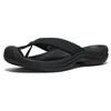 KEEN Kona Flat Größe 24 Artikel 1029129 Herren Zehentrenner-Sandalen, Schwarz/Schwarz, (26,0 cm), Nein.