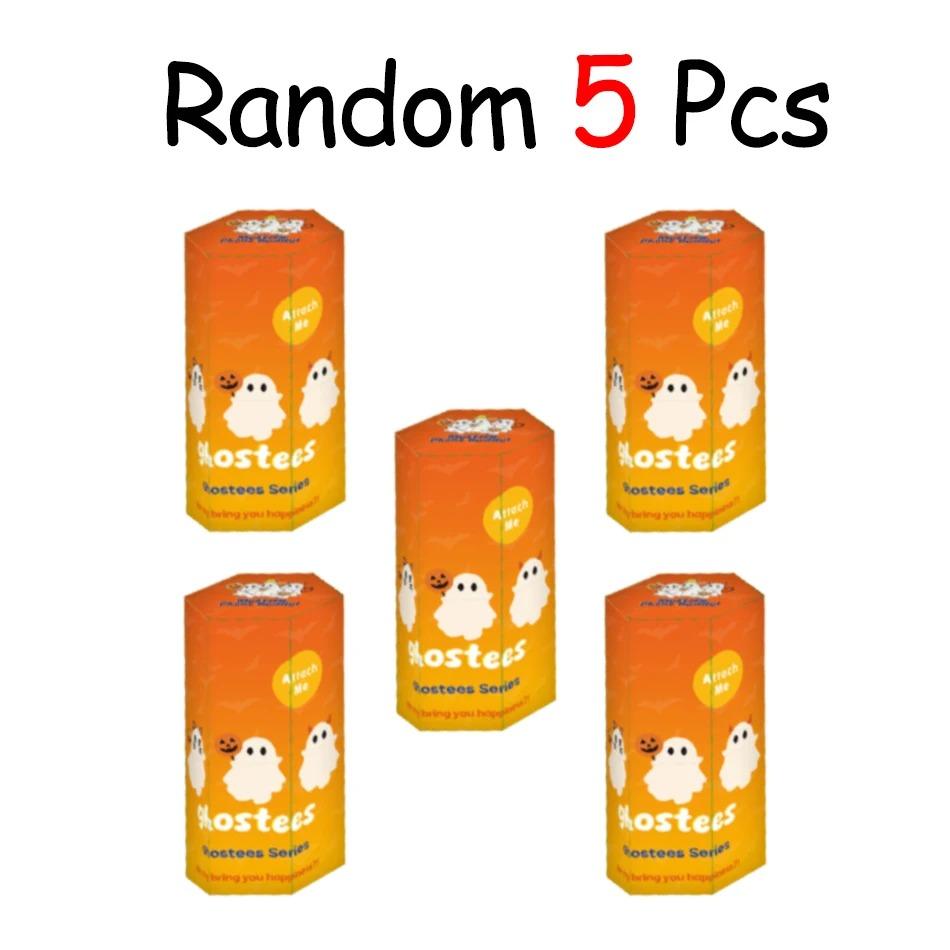 Ghostees Mystery Phone Buddy Cute Halloween Phones Decor Blind Box Collect Hippers Action Figure Mystery Toys Kid Surprise Gifts
