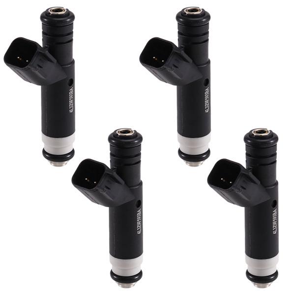 4-Color Plastic Fuel Injector Nozzle for Ford E-150/E-250 - Black