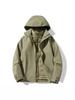 Men's 3-in-1 Camouflage Jacket: Warm, Windproof, Waterproof, Detachable 90% Down Liner for Outdoor Winter Mountaineering